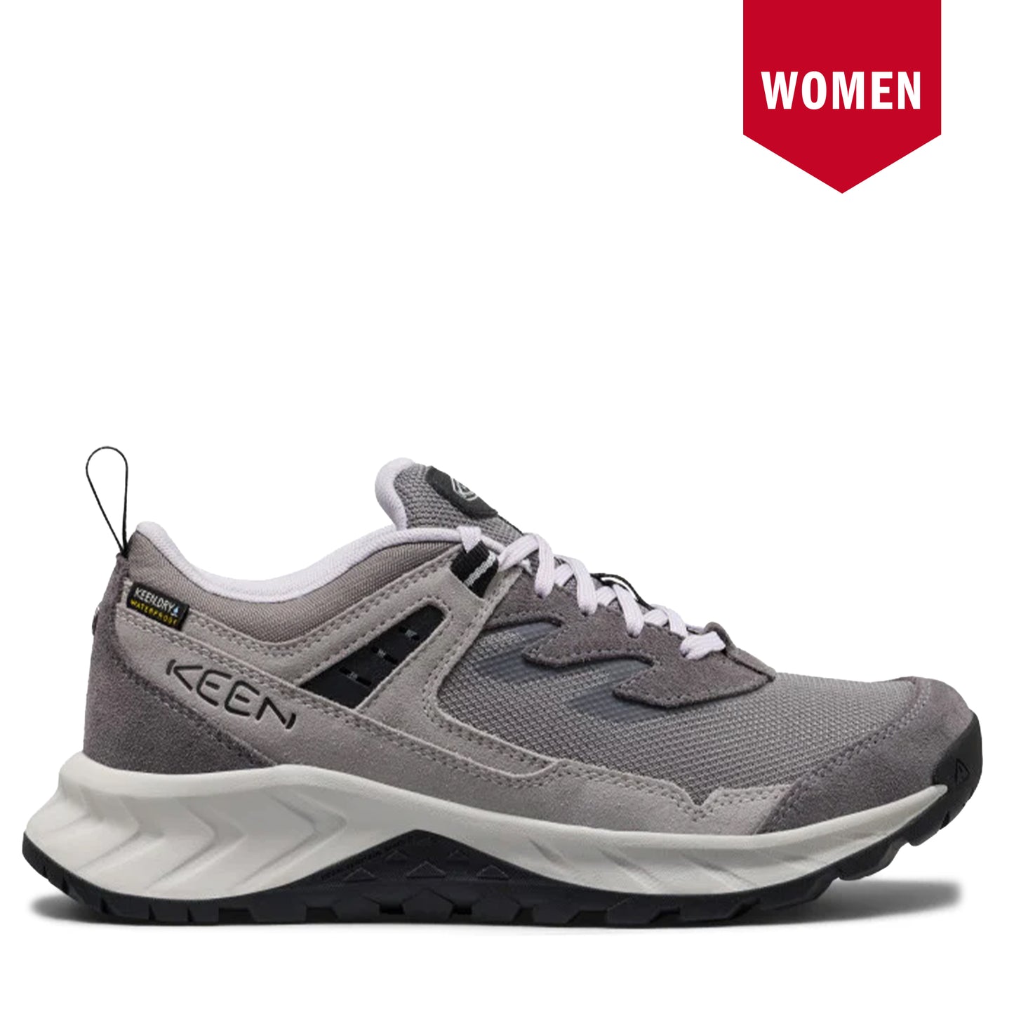 Women's Keen Hightrail Waterproof Shoes - Steel Grey/Thistle