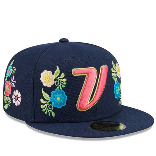 New Era Venezuela 2026 World Baseball Classic 59FIFTY Fitted Embroidery Navy Multicolor