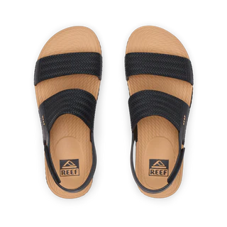 Women's Reef Water Vista Sandals - Black / Tan