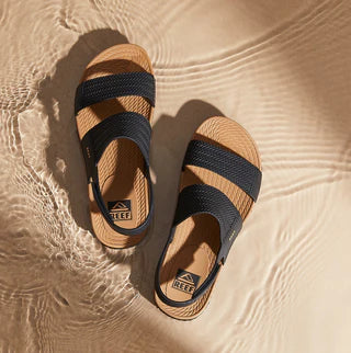 Women's Reef Water Vista Sandals - Black / Tan