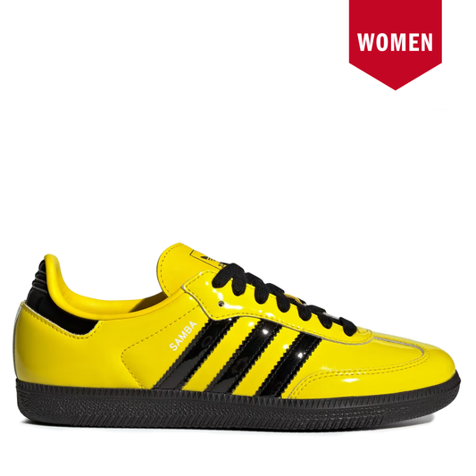 Womens´s Adidas Samba OG Yellow Core Black Silver Metallic