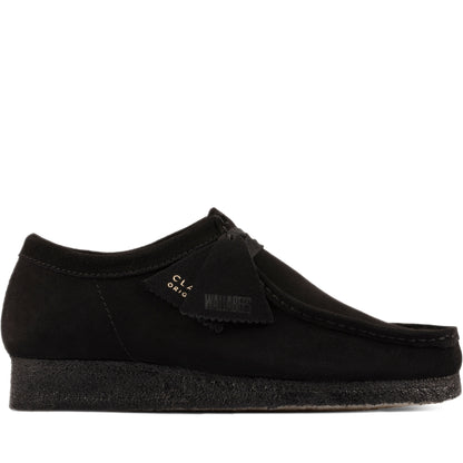 Women's Clarks Wallabee - Black Suede