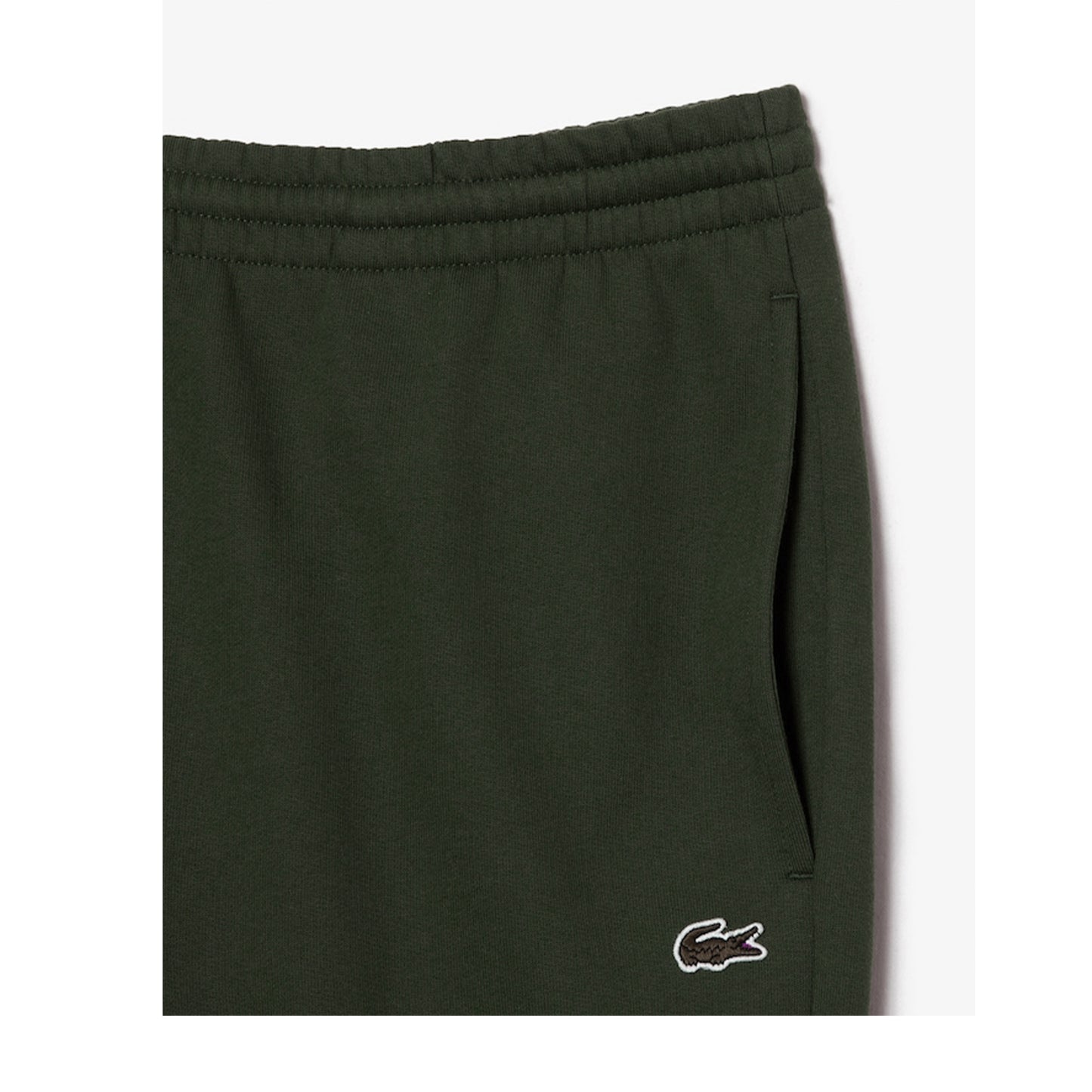 Men's Lacoste Tapered Leg Sweatpants - Khaki Green