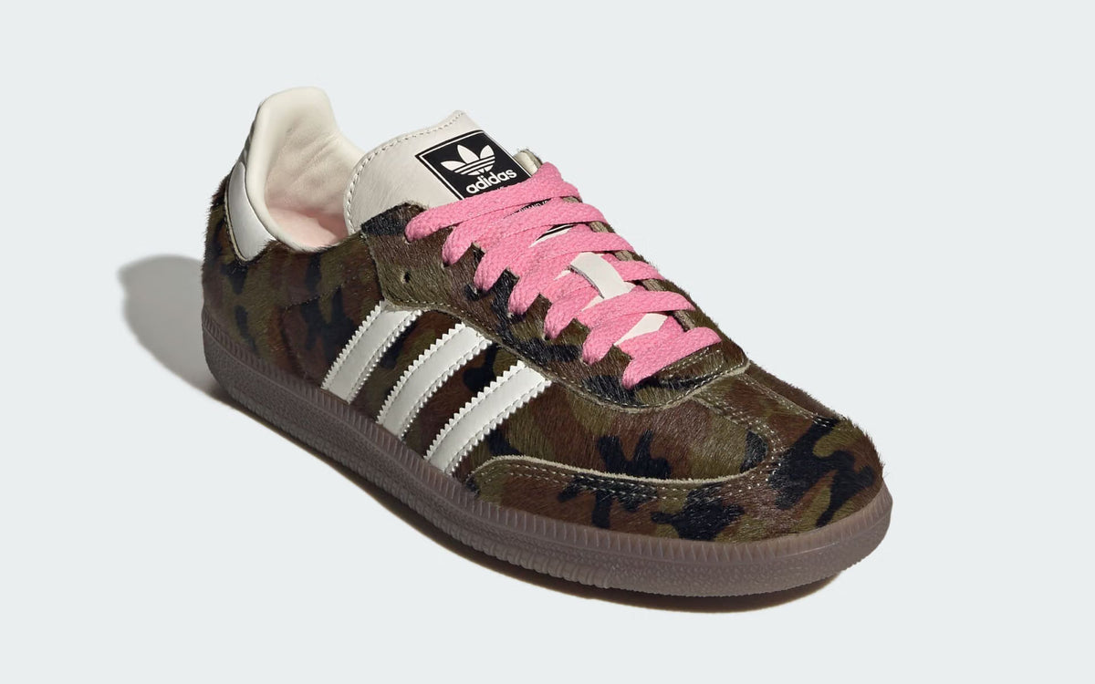Women's Adidas Samba OG - Black/Off White/Bliss Pink