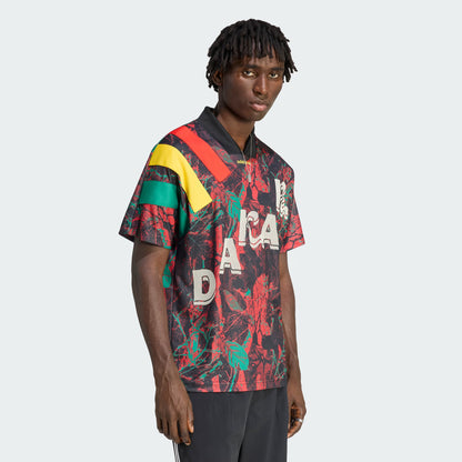 Adidas Senegal Graphic Jersey - Bold Green / Eqt Yellow / Red
