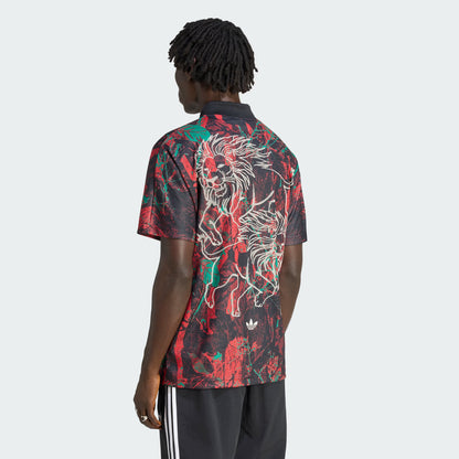 Adidas Senegal Graphic Jersey - Bold Green / Eqt Yellow / Red