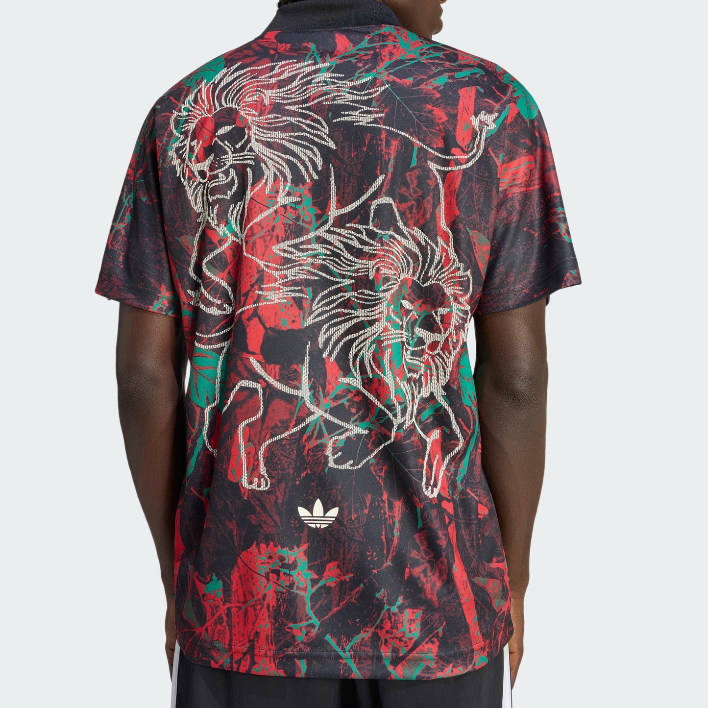 Adidas Senegal Graphic Jersey - Bold Green / Eqt Yellow / Red
