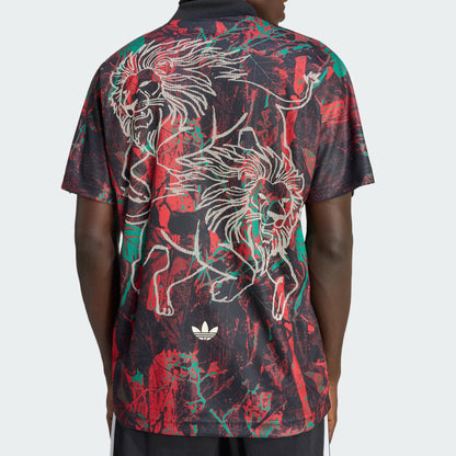 Adidas Senegal Graphic Jersey - Bold Green / Eqt Yellow / Red