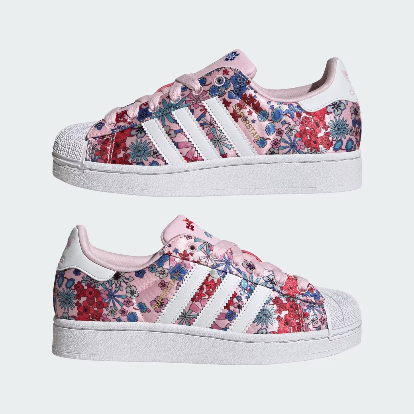 Grade School Adidas Superstar II x Liberty London
