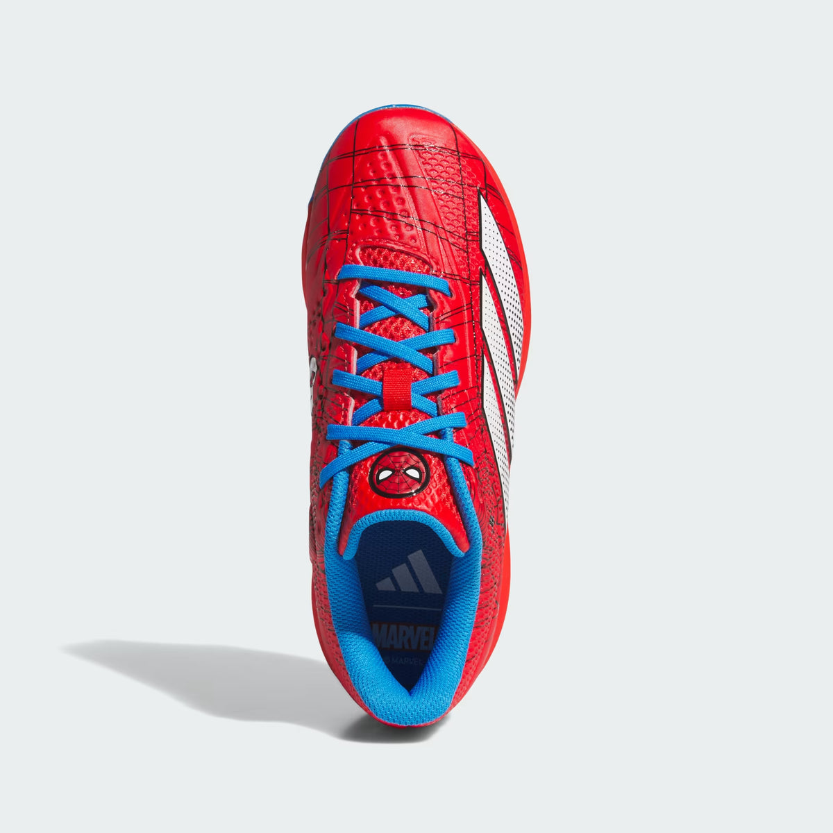Adidas x Marvel Spider Man Adizero Electric 2.0 TPU GS - Vivid Red / Lucid Ray Blue