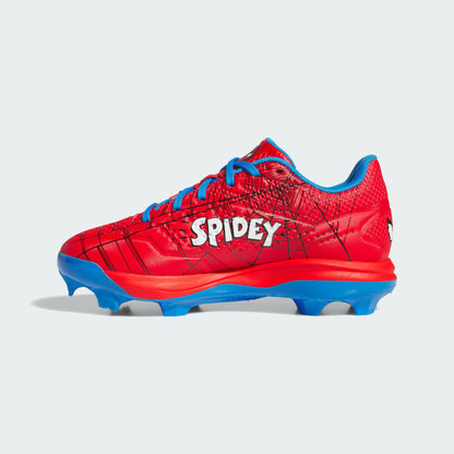Adidas x Marvel Spider Man Adizero Electric 2.0 TPU GS - Vivid Red / Lucid Ray Blue