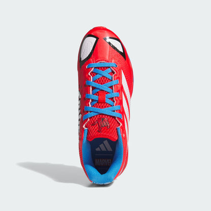 Adidas x Marvel Spider Man Adizero Impact 2.0 GS - Team Victory Red/Lucid Ray Blue