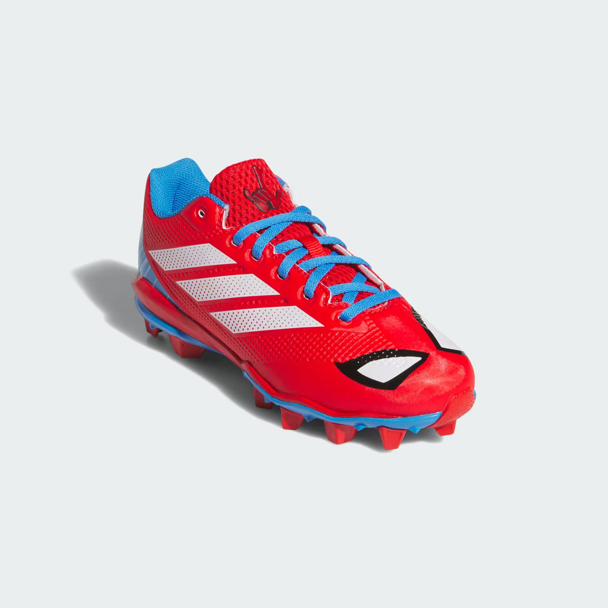 Adidas x Marvel Spider Man Adizero Impact 2.0 GS - Team Victory Red/Lucid Ray Blue