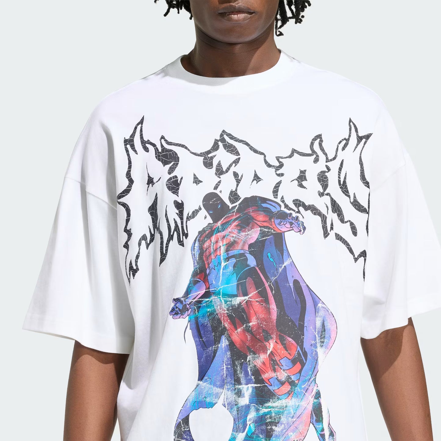 Men's Adidas Marvel Magneto T-Shirt - White