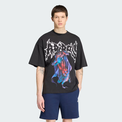 Men's Adidas Marvel Magneto T-Shirt - Black