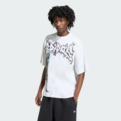Men's Adidas Marvel T-Shirt - White