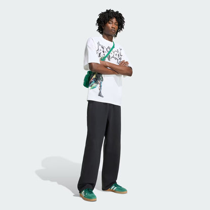 Men's Adidas Marvel T-Shirt - White