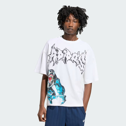 Men's Adidas Marvel Venom T-Shirt - White