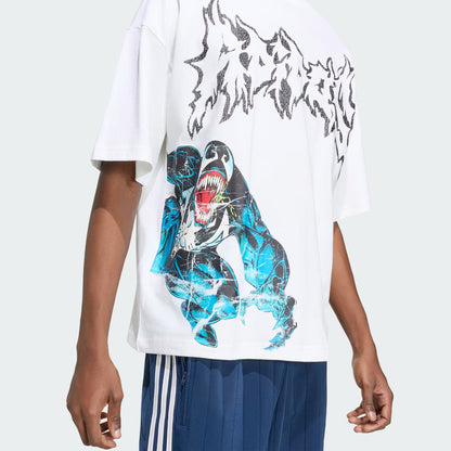 Men's Adidas Marvel Venom T-Shirt - White