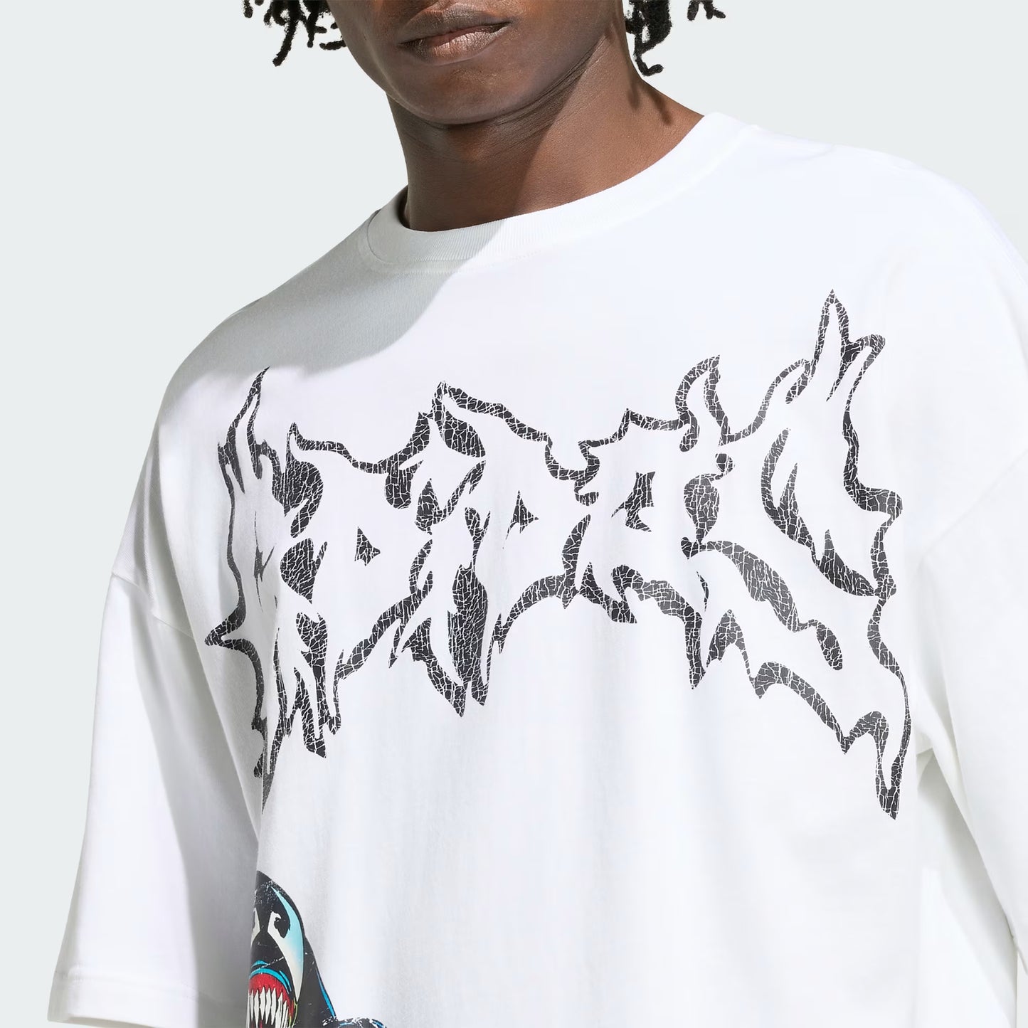 Men's Adidas Marvel Venom T-Shirt - White