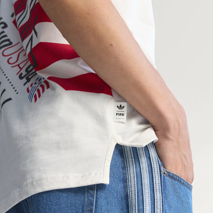 Adidas USA 94 Graphic T-shirt - Cloud White