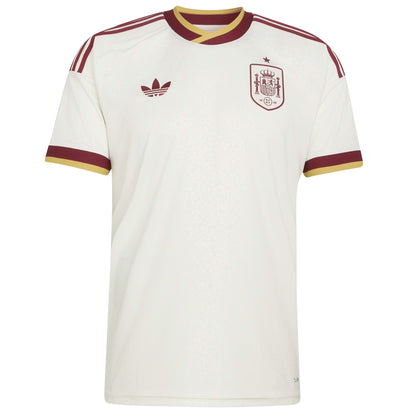 Adidas Spain 26 Away Jersey - Off White