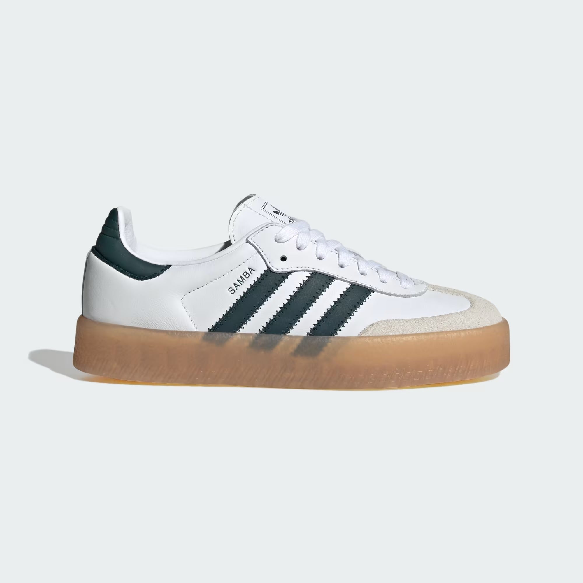 Women's Adidas Sambae - Cloud White/Aurora Ivy – Cool J's Miami online