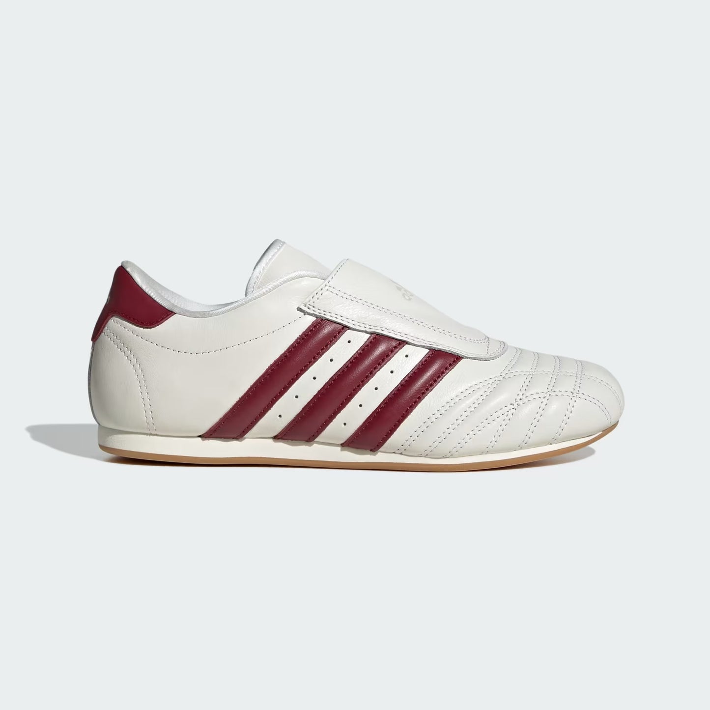 Women's Adidas Taekwondo Shoes - Off White/Noble Maroon/Gum