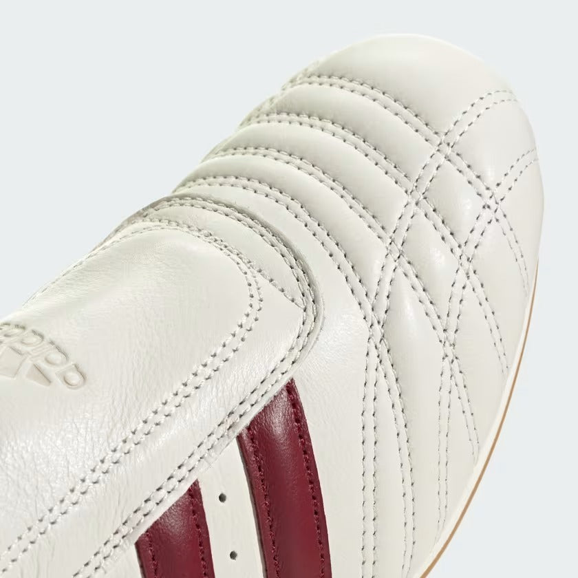 Women's Adidas Taekwondo Shoes - Off White/Noble Maroon/Gum