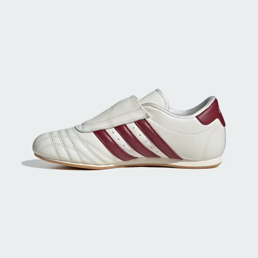 Women's Adidas Taekwondo Shoes - Off White/Noble Maroon/Gum
