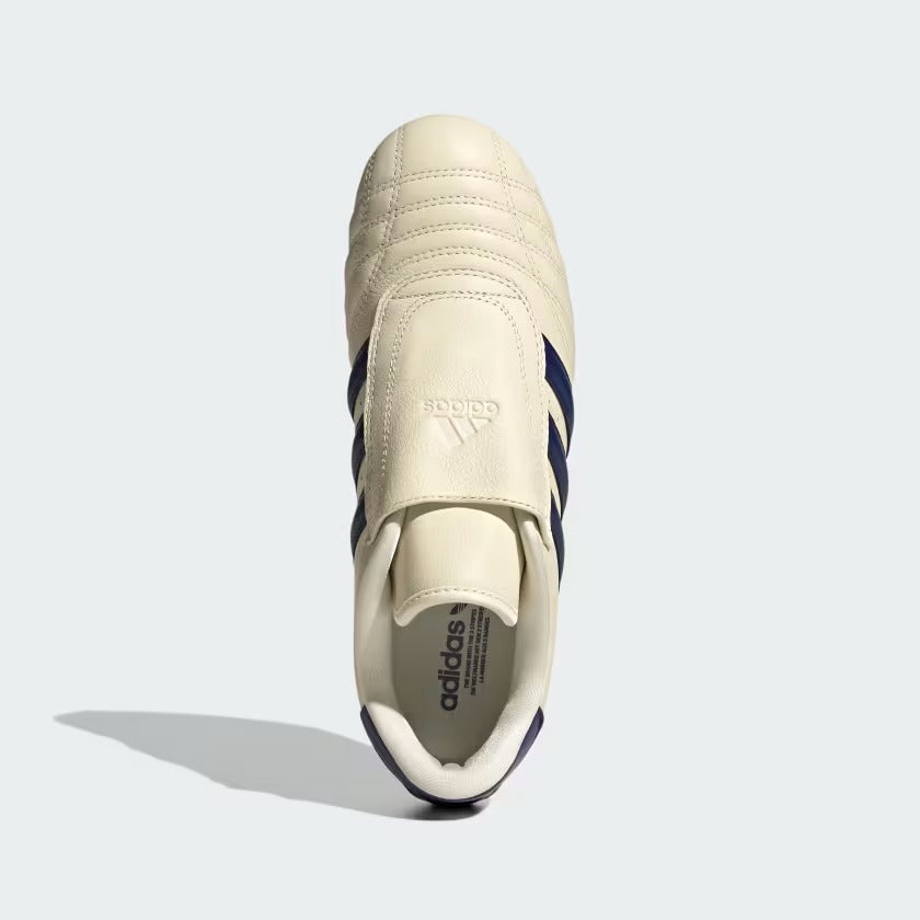 Women's Adidas Taekwondo Shoes - Cream White/Victory Blue/Gum