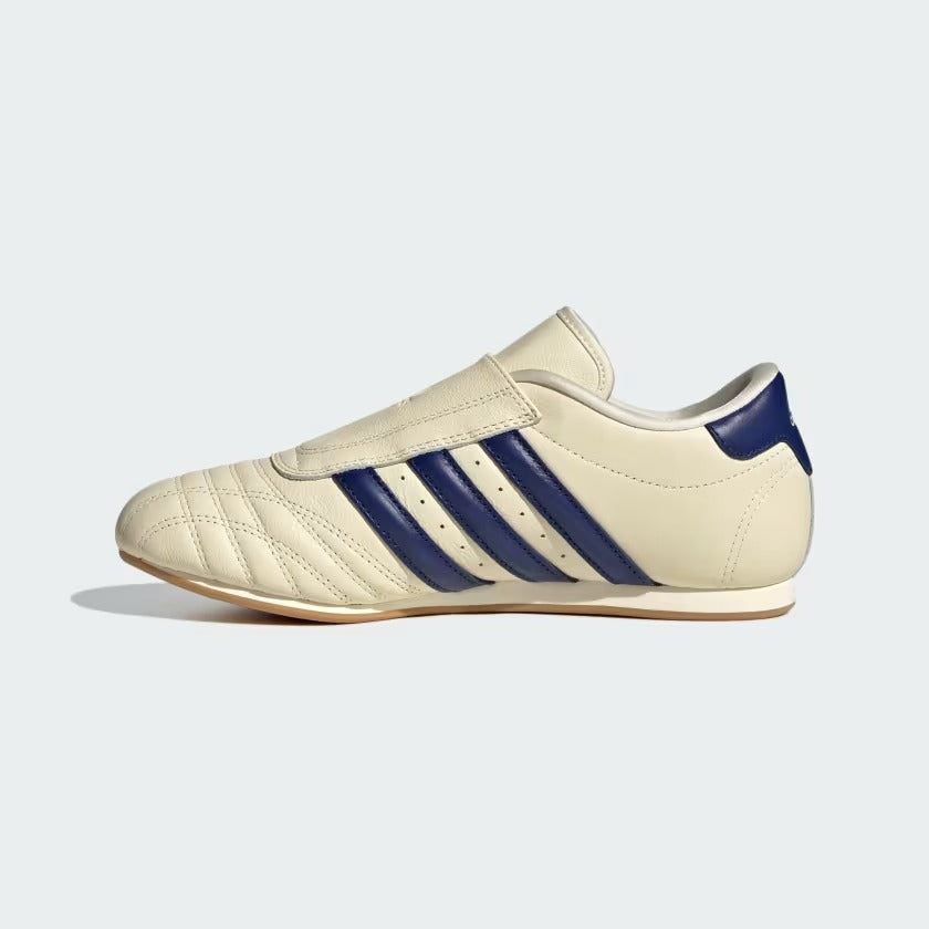 Women's Adidas Taekwondo Shoes - Cream White/Victory Blue/Gum