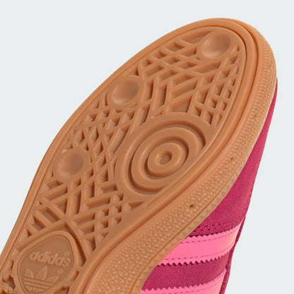 Grade School Adidas Handball Spezial - Ruby Red / Lucid Pink