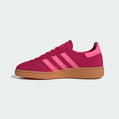 Grade School Adidas Handball Spezial - Ruby Red / Lucid Pink