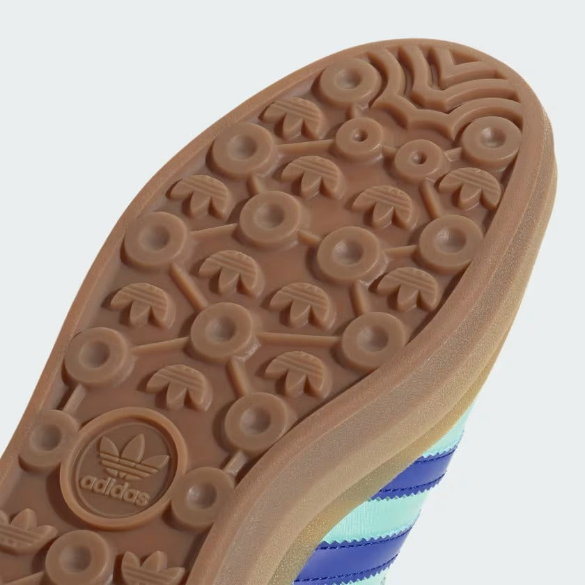 Women's adidas Gazelle Bold Clear Mint/Lucid Blue/Gold Metallic / 7 Women's adidas Gazelle Bold Clear Mint/Lucid Blue/Gold Metallic / 7