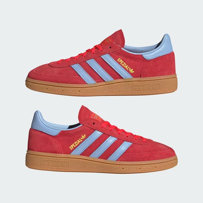 Women's Adidas Handball Spezial -Lucid Red/Glow Blue