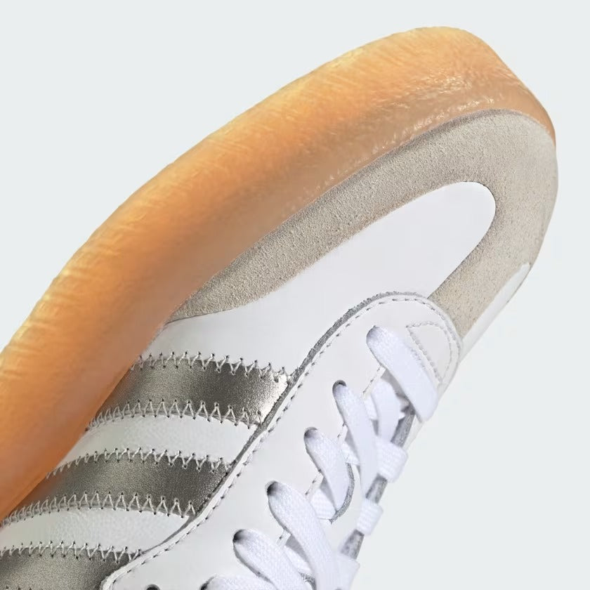 Women's Adidas Sambae - Cloud White/Silver Metallic – Cool J's