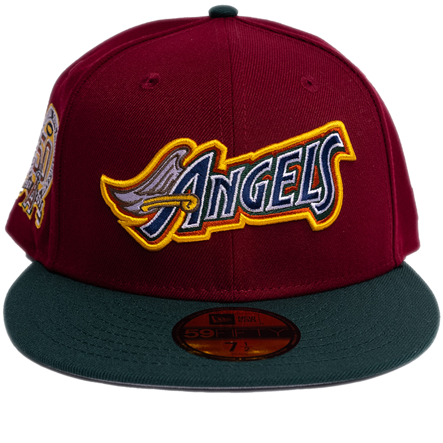 New Era Los Angeles Angels 59Fifty Fitted Hat - Red/ Green