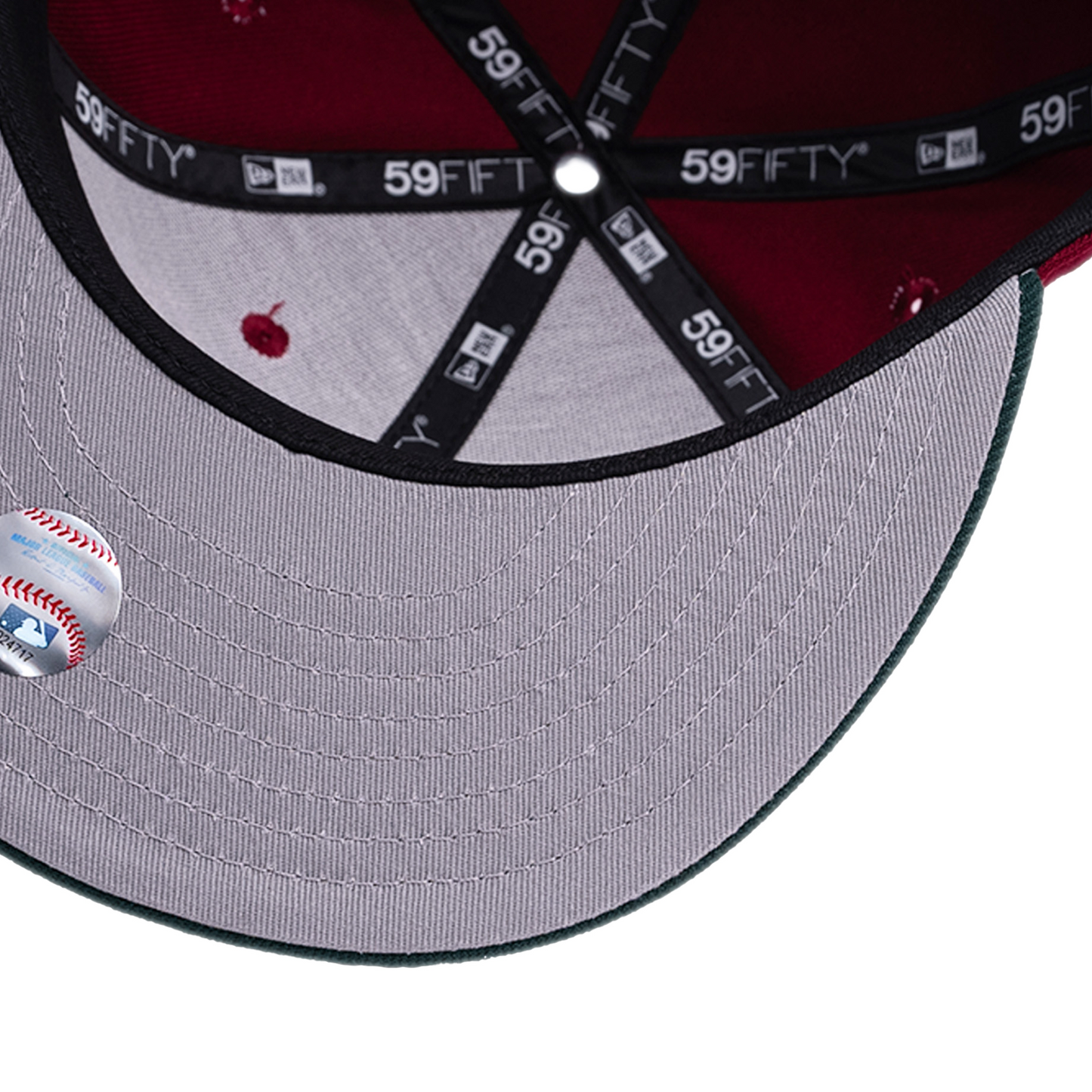 New Era Los Angeles Angels 59Fifty Fitted Hat - Red/ Green