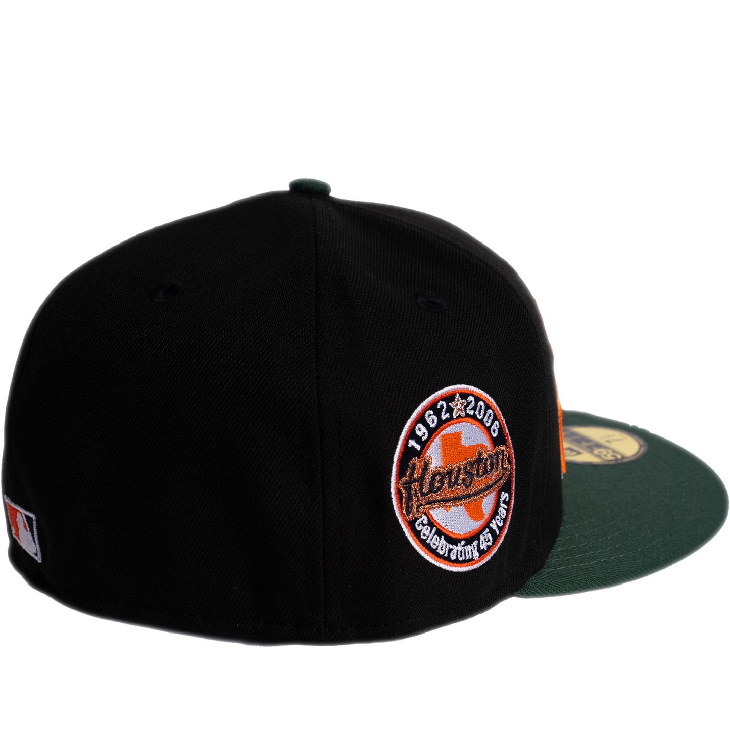 New Era Houston Astros 59Fifty Fitted Hat - Black/ Green