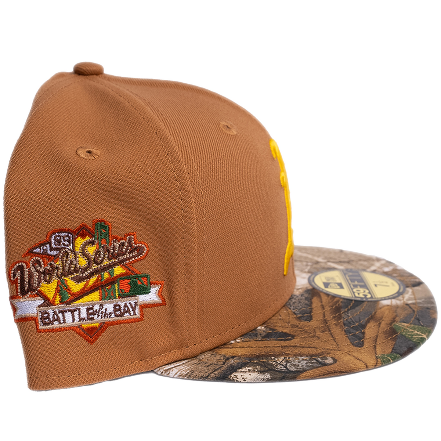 New Era Oakland Athletics 59Fifty Fitted Hat - Bronze/ Camo