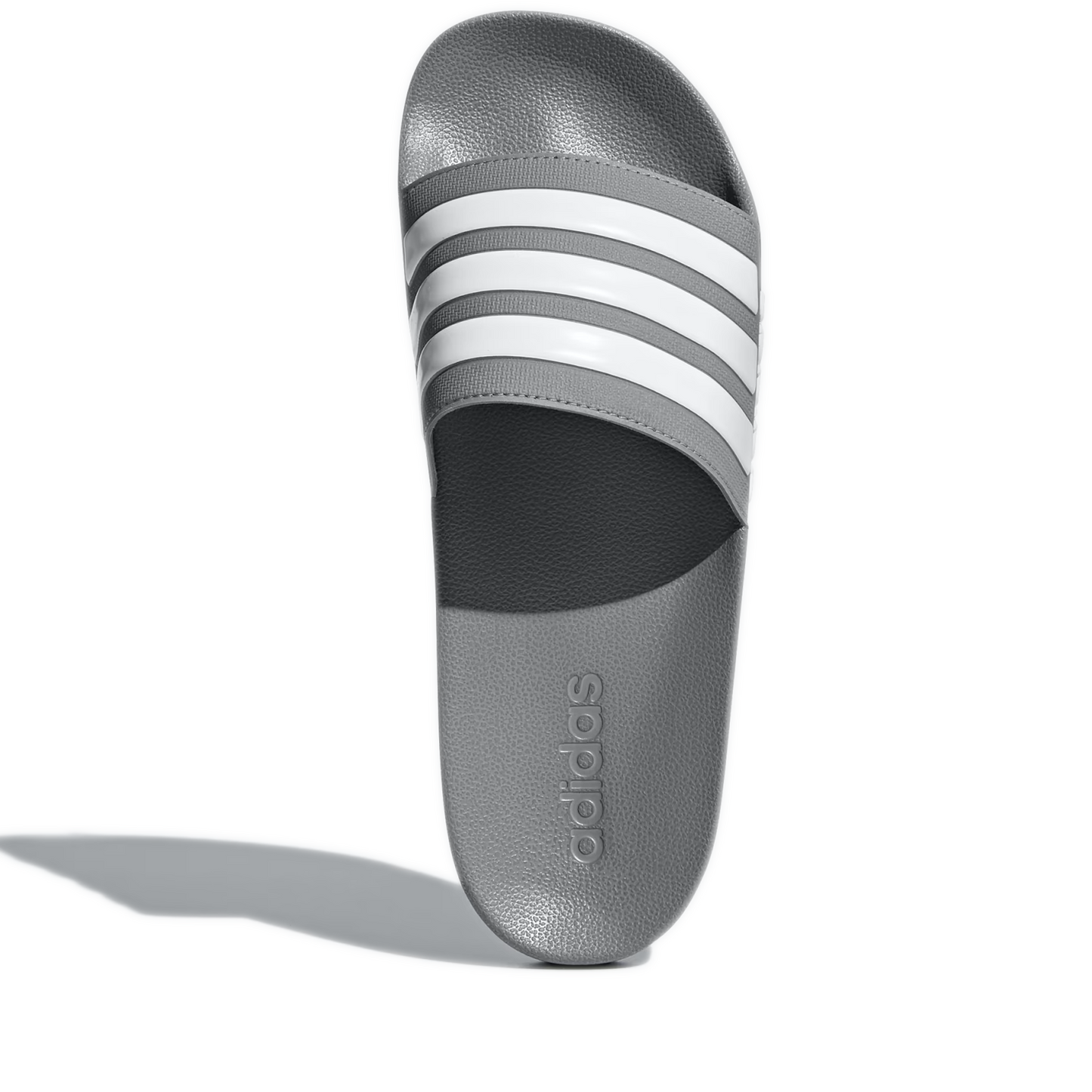 Men's Adidas Adilette Shower Slides - Grey