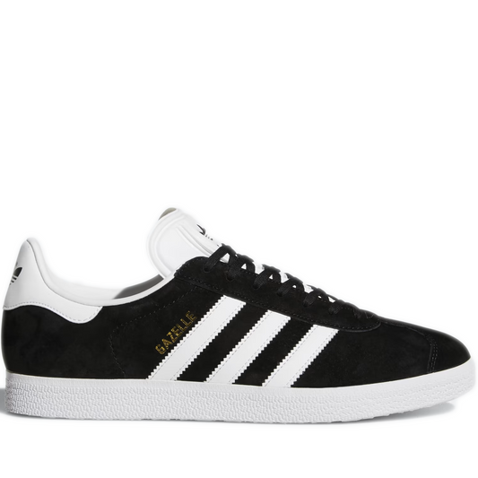 Men's Adidas Gazelle Shoes - Black/ White