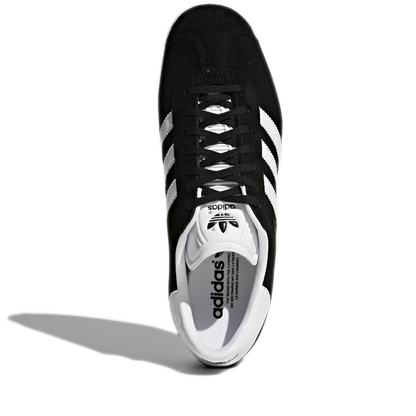 Men's Adidas Gazelle Shoes - Black/White