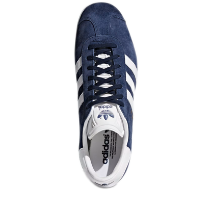 Men's Adidas Gazelle Shoes - Collegiate Navy/White