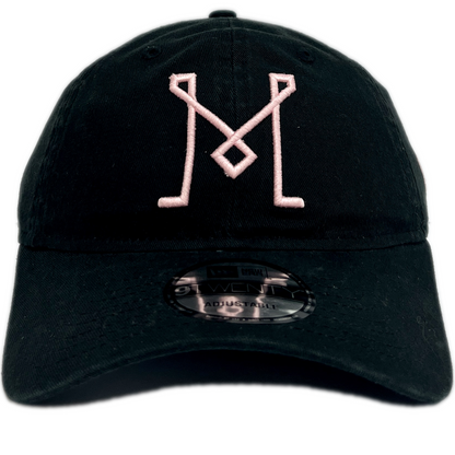 New Era Inter Miami 9TWENTY Adjustable Hat - Black/ Pink