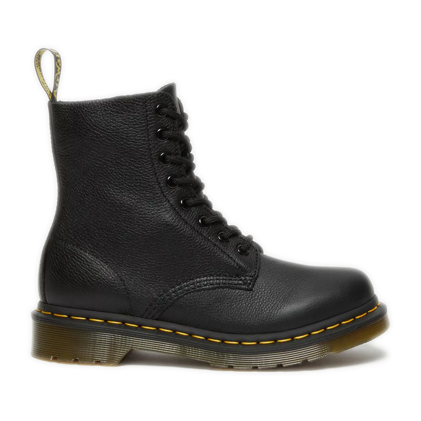 Women's Dr. Martens 1460 Pascal Virginia Leather Boots  - Black Virginia