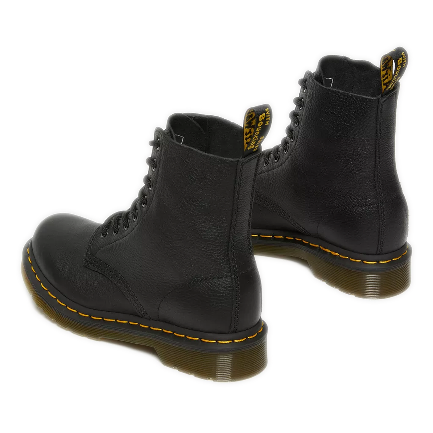 Women's Dr. Martens 1460 Pascal Virginia Leather Boots  - Black Virginia