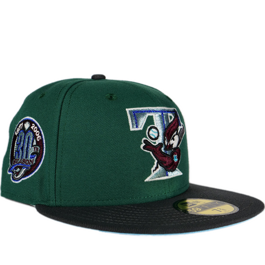 New Era Toronto Blue Jays 59FIFTY Fitted Hat - Emerald/ Graphite/ Blue