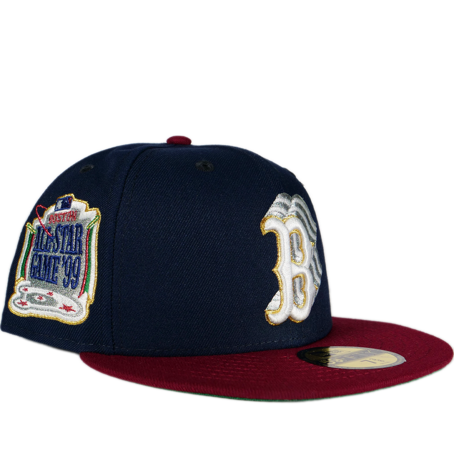 New Era Boston Red Sox 59FIFTY Fitted Hat - Navy/ Red